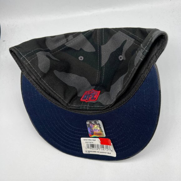 New England Patriots NFL 7 1/4 59Fifty‎ New Era Hat Fitted Cap New Men - Picture 4 of 7